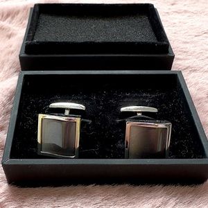 Hugo Boss Grey Cufflinks